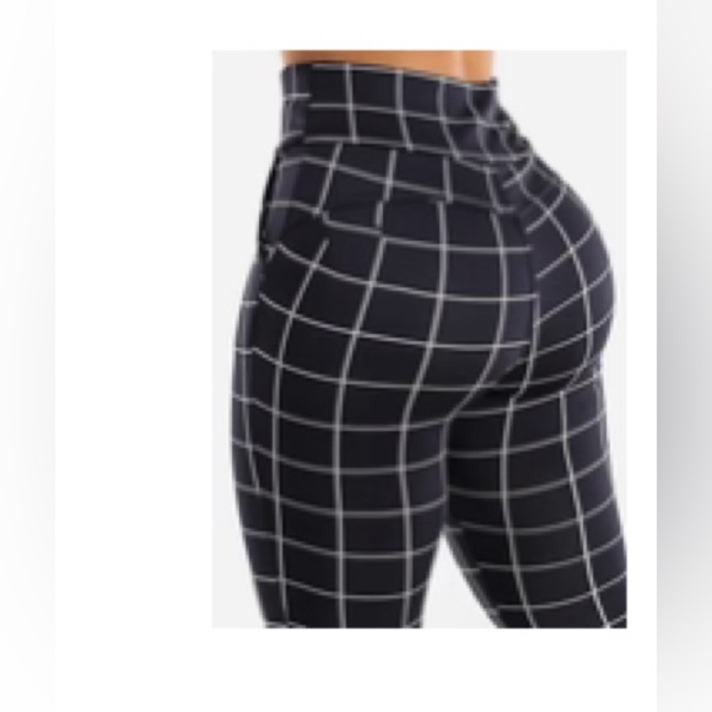 Navy High Waisted Butt Lifting Skinny Pants